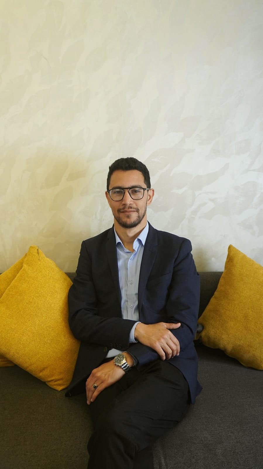 Portrait d'Abdessamad Sellak